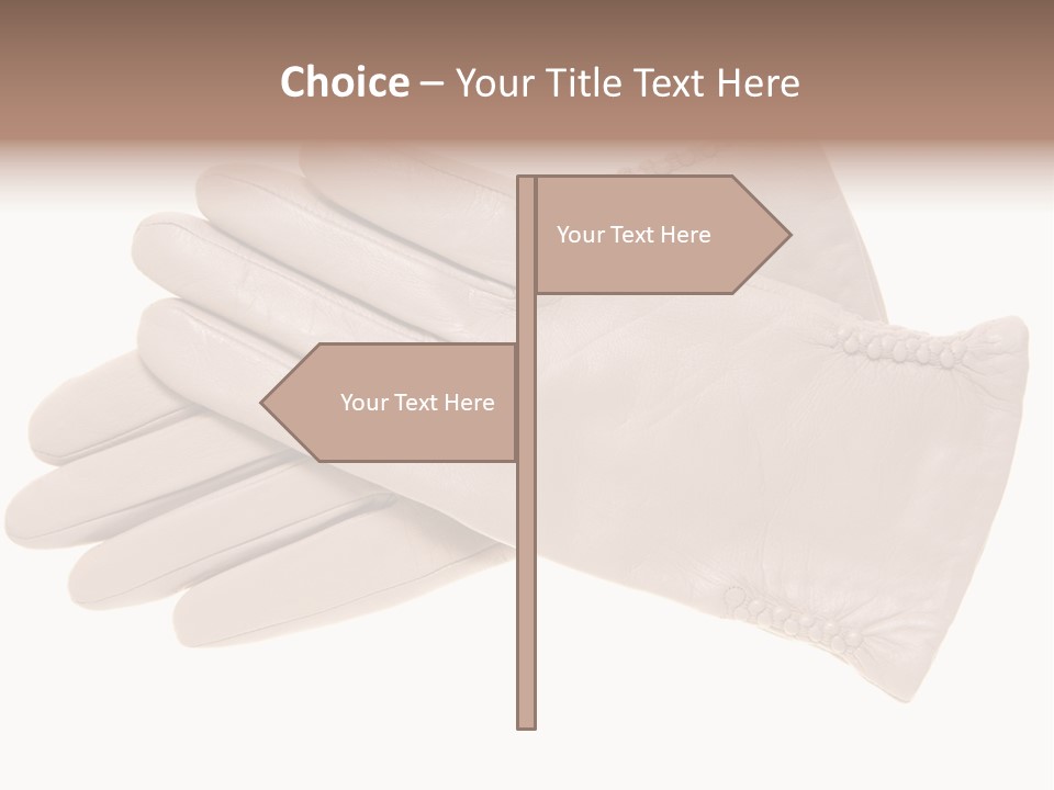 Texture Protection Clothing PowerPoint Template