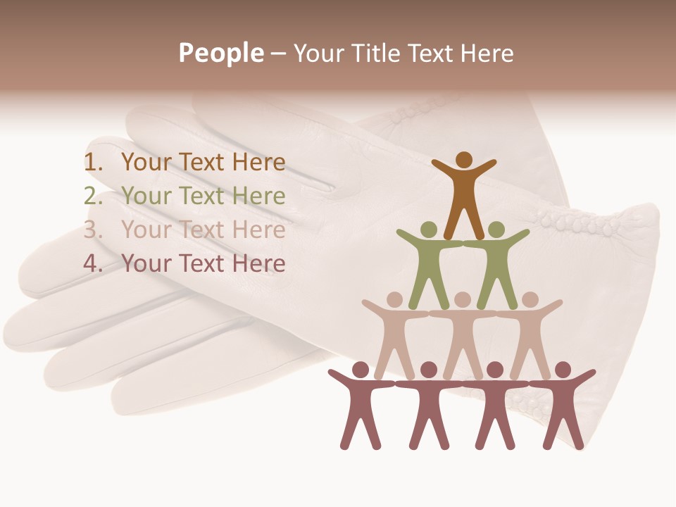 Texture Protection Clothing PowerPoint Template