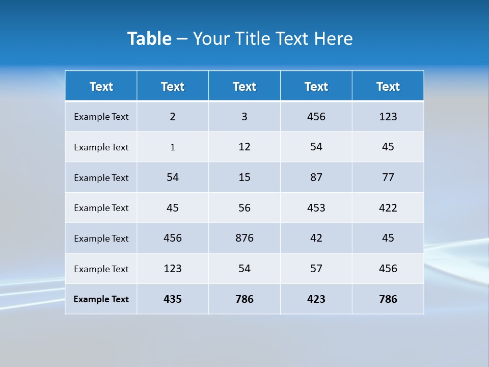 White Color Wave PowerPoint Template