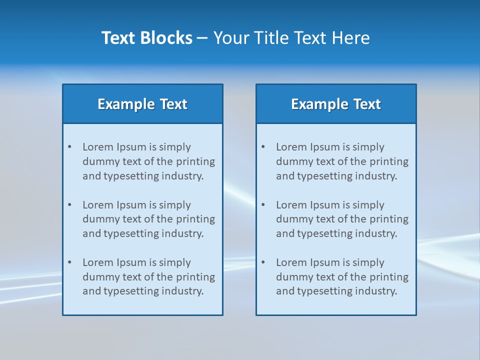 White Color Wave PowerPoint Template