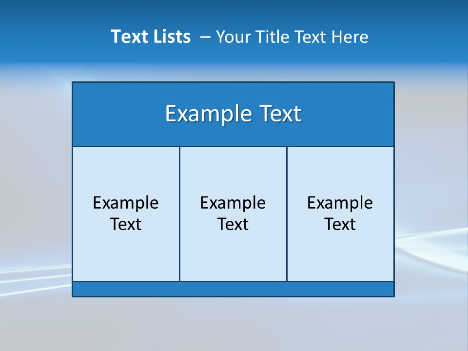 White Color Wave PowerPoint Template