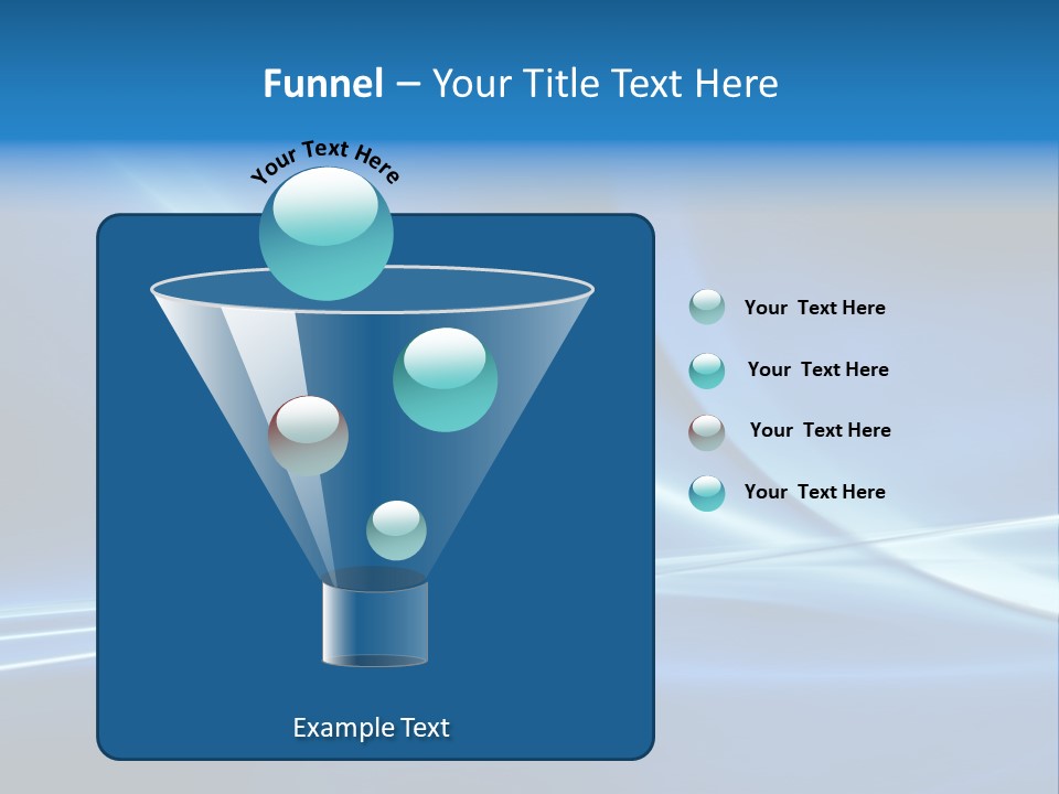 White Color Wave PowerPoint Template