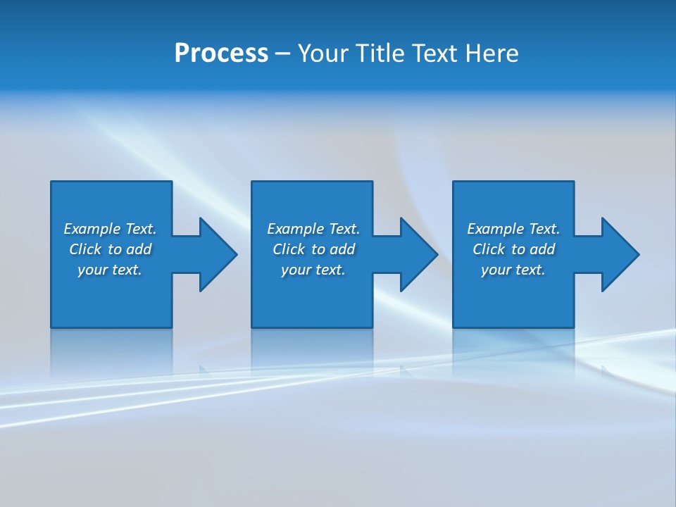 White Color Wave PowerPoint Template
