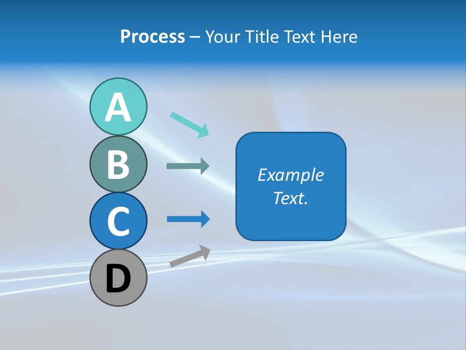 White Color Wave PowerPoint Template