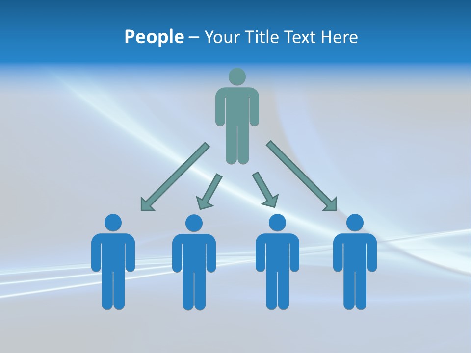 White Color Wave PowerPoint Template