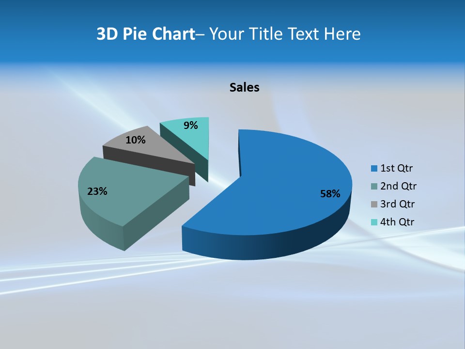 White Color Wave PowerPoint Template