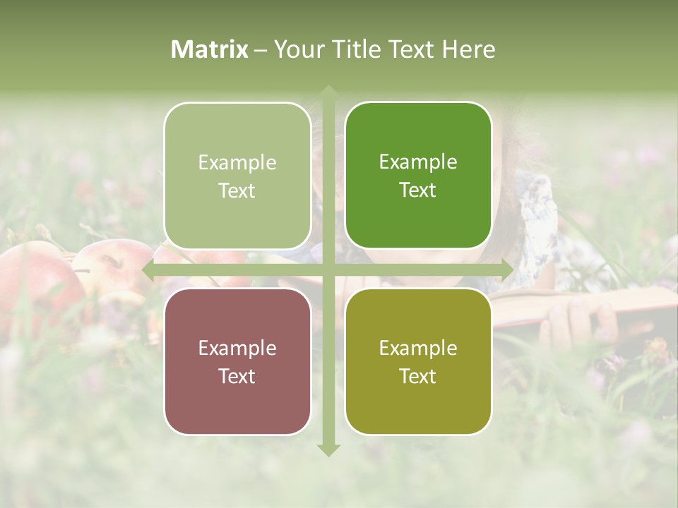 Lying Grass Green PowerPoint Template