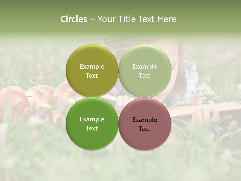 Lying Grass Green PowerPoint Template