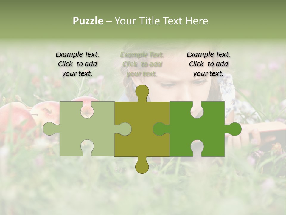 Lying Grass Green PowerPoint Template