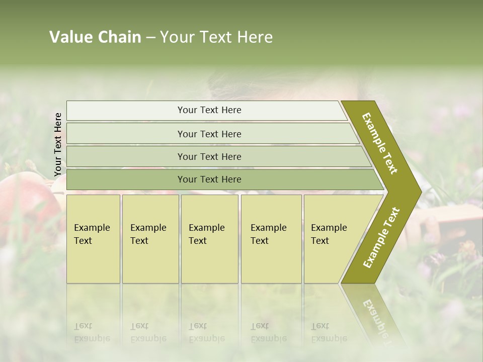 Lying Grass Green PowerPoint Template