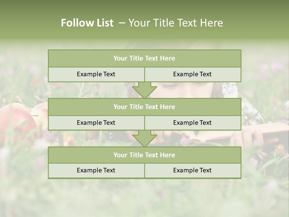 Lying Grass Green PowerPoint Template