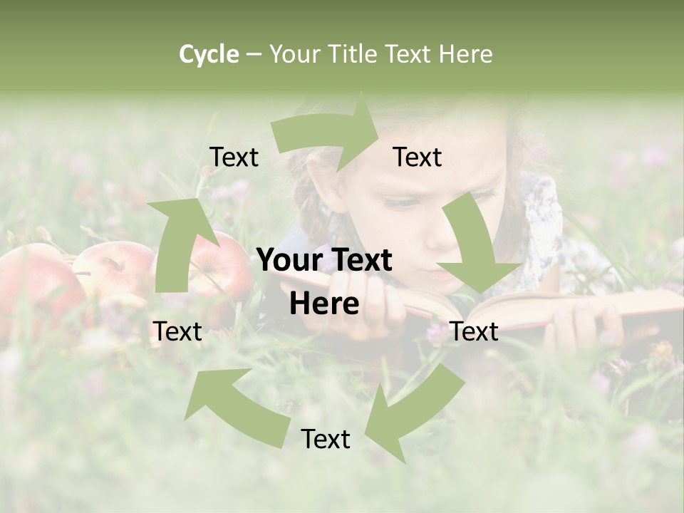 Lying Grass Green PowerPoint Template