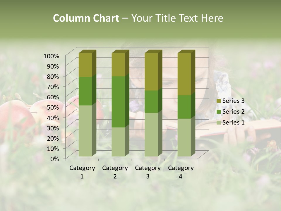 Lying Grass Green PowerPoint Template