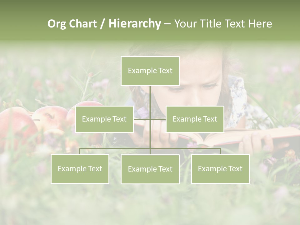 Lying Grass Green PowerPoint Template