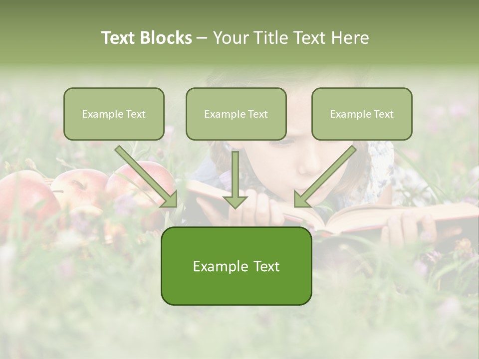 Lying Grass Green PowerPoint Template