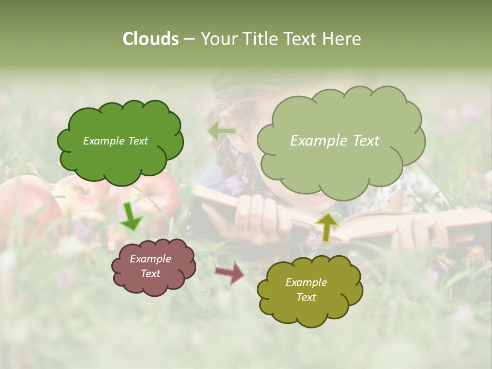 Lying Grass Green PowerPoint Template