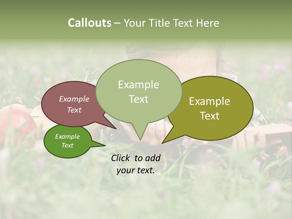 Lying Grass Green PowerPoint Template