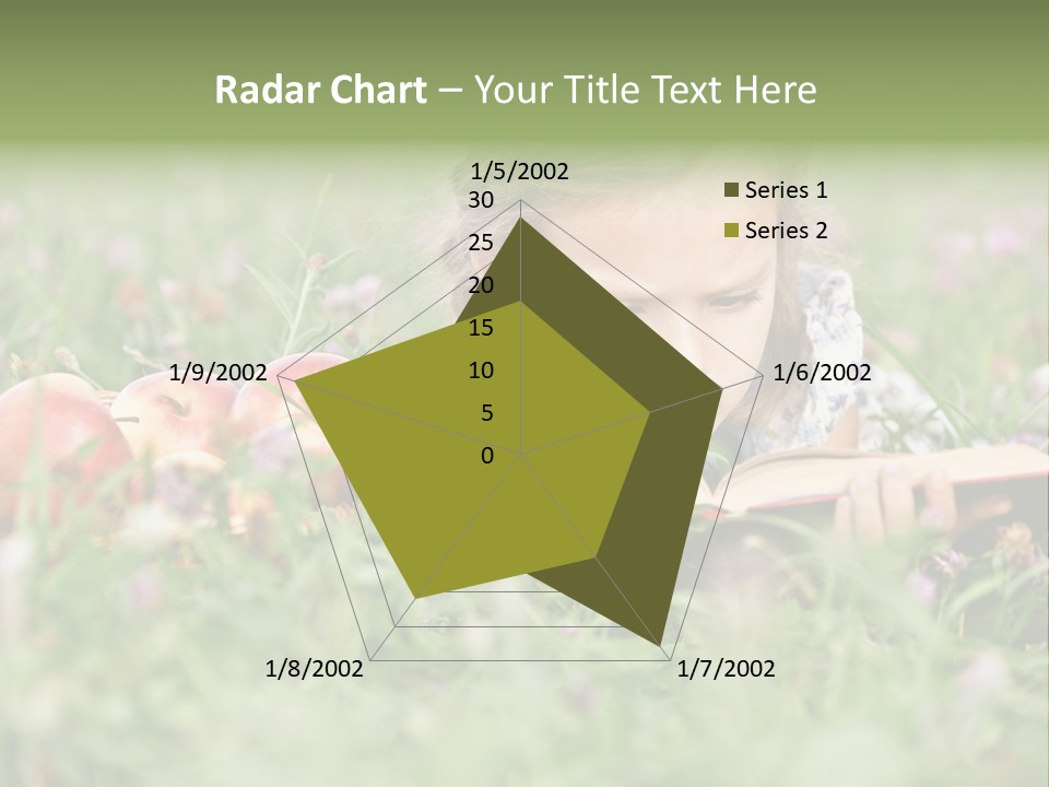 Lying Grass Green PowerPoint Template