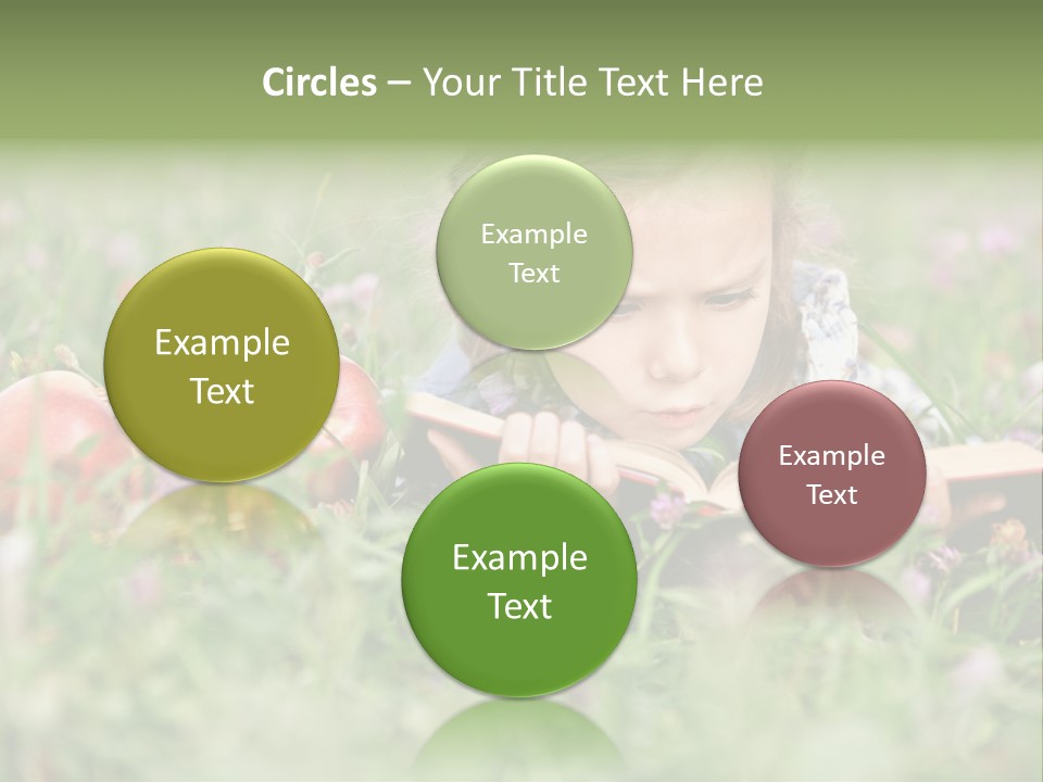 Lying Grass Green PowerPoint Template