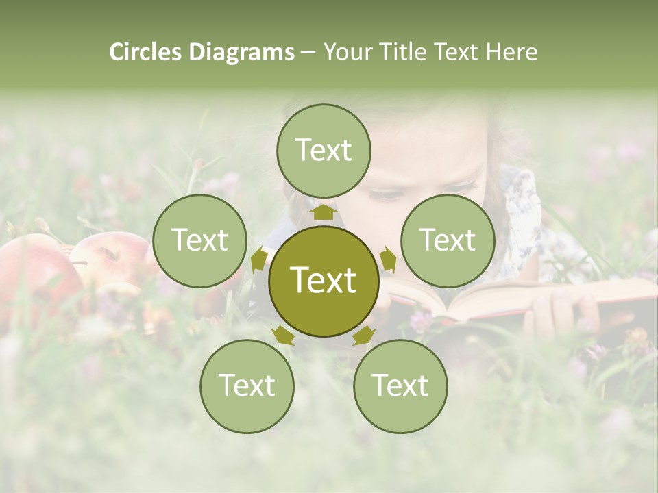 Lying Grass Green PowerPoint Template