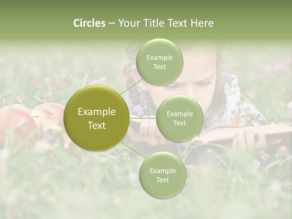 Lying Grass Green PowerPoint Template