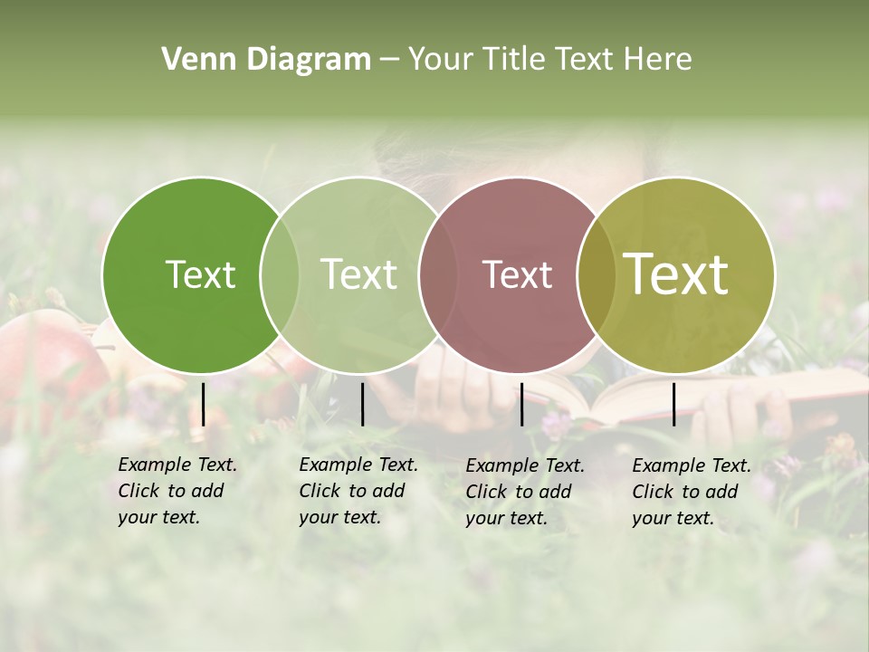 Lying Grass Green PowerPoint Template