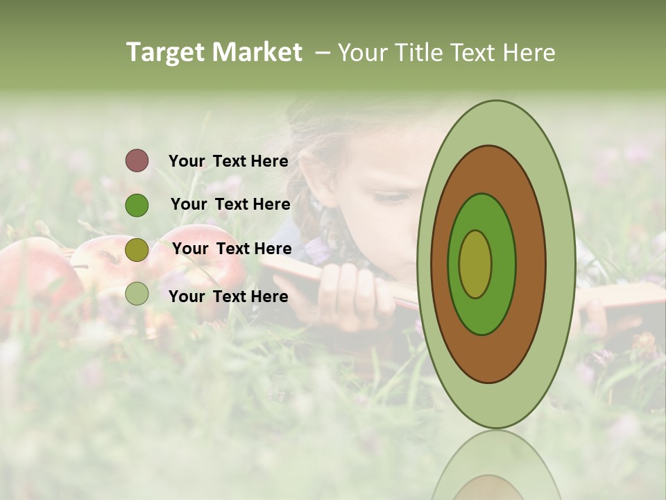 Lying Grass Green PowerPoint Template