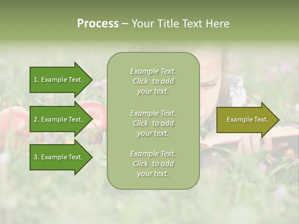 Lying Grass Green PowerPoint Template