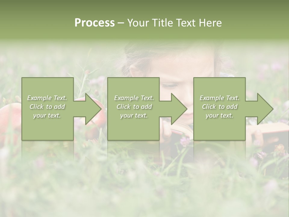 Lying Grass Green PowerPoint Template