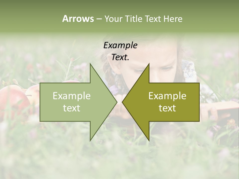 Lying Grass Green PowerPoint Template