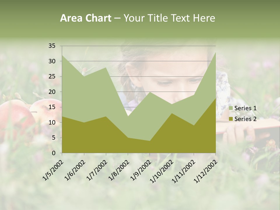 Lying Grass Green PowerPoint Template