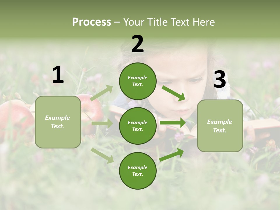 Lying Grass Green PowerPoint Template