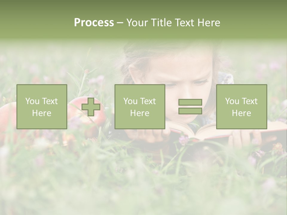 Lying Grass Green PowerPoint Template