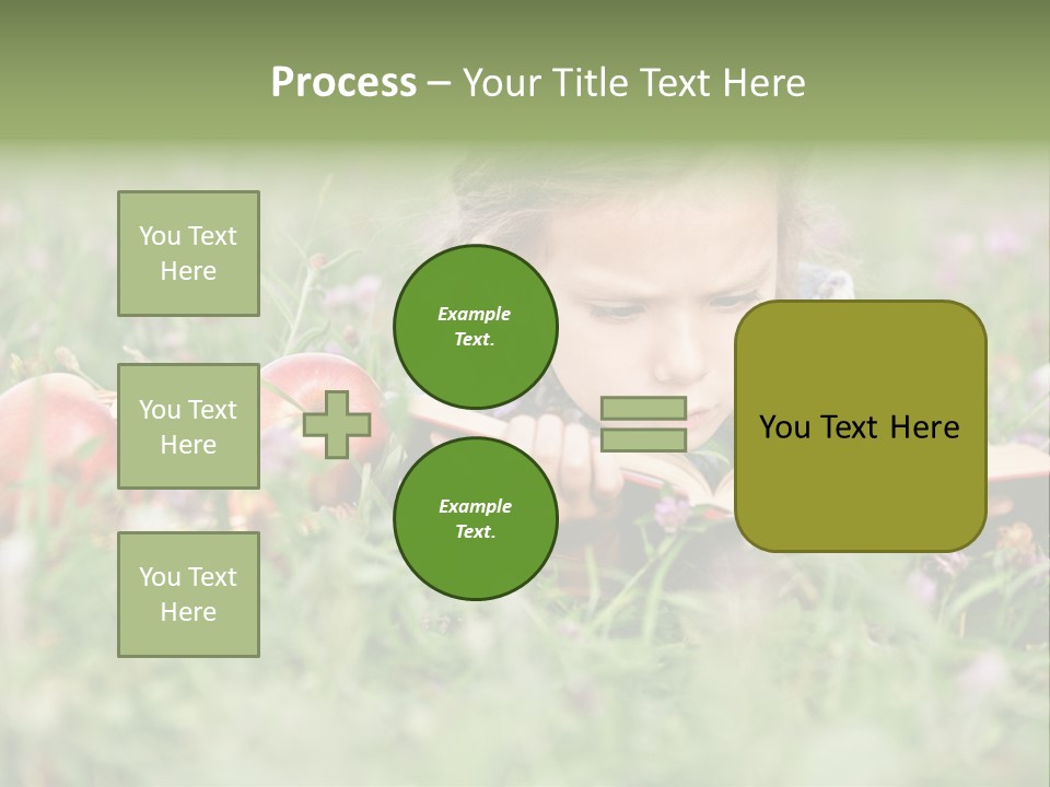 Lying Grass Green PowerPoint Template