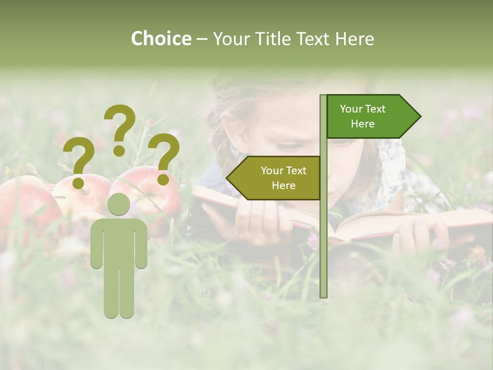 Lying Grass Green PowerPoint Template