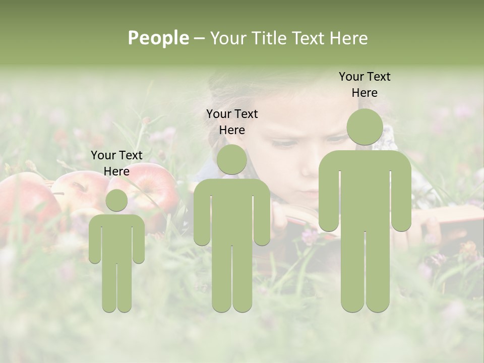 Lying Grass Green PowerPoint Template