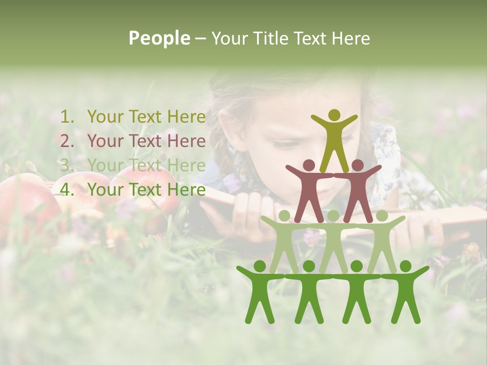 Lying Grass Green PowerPoint Template