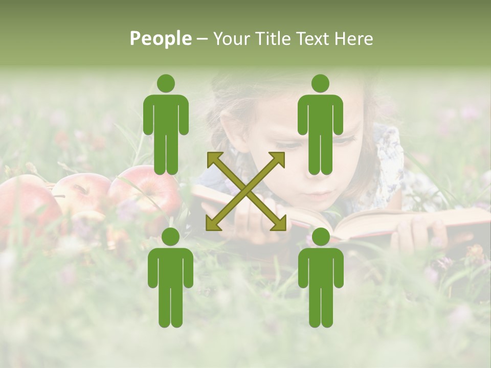Lying Grass Green PowerPoint Template