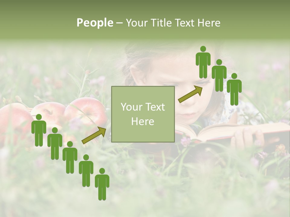 Lying Grass Green PowerPoint Template