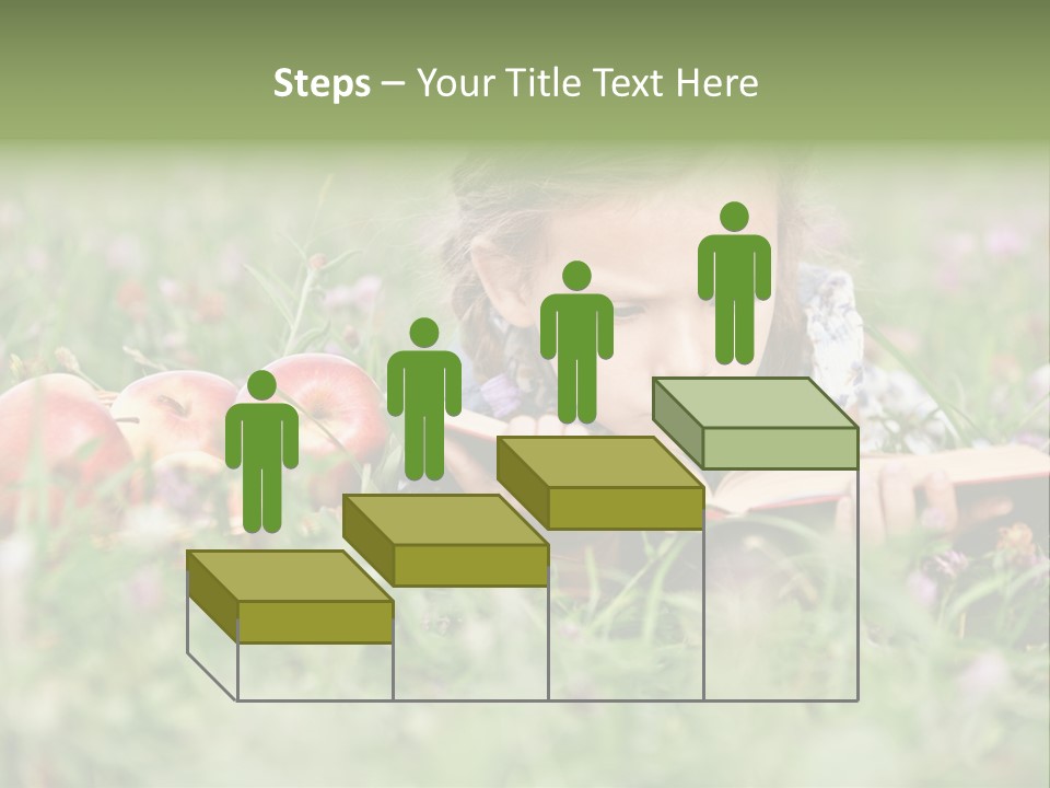 Lying Grass Green PowerPoint Template