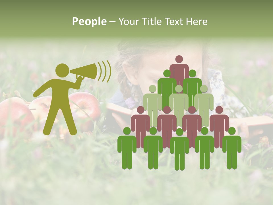 Lying Grass Green PowerPoint Template