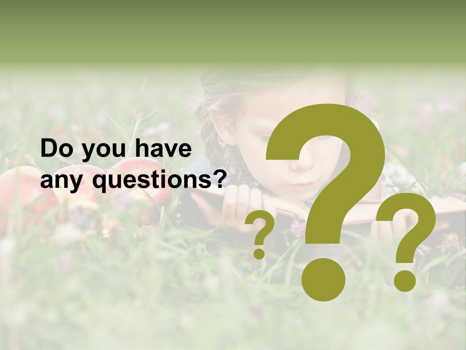 Lying Grass Green PowerPoint Template