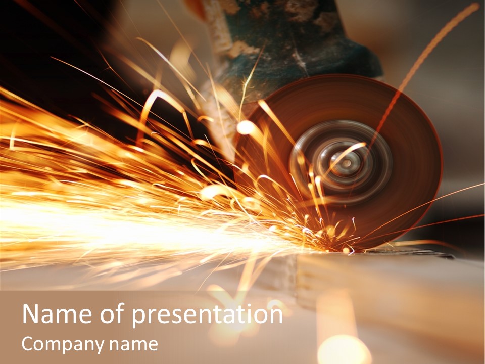 Industry Power Technical PowerPoint Template