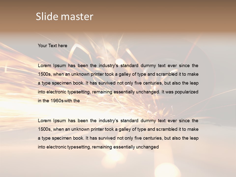 Industry Power Technical PowerPoint Template