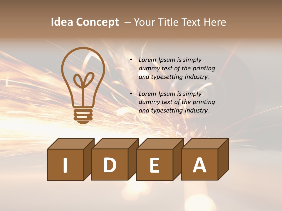 Industry Power Technical PowerPoint Template