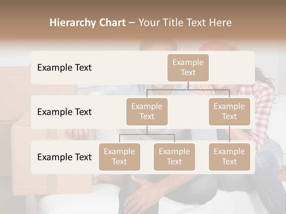 Couple Smiling Loan PowerPoint Template