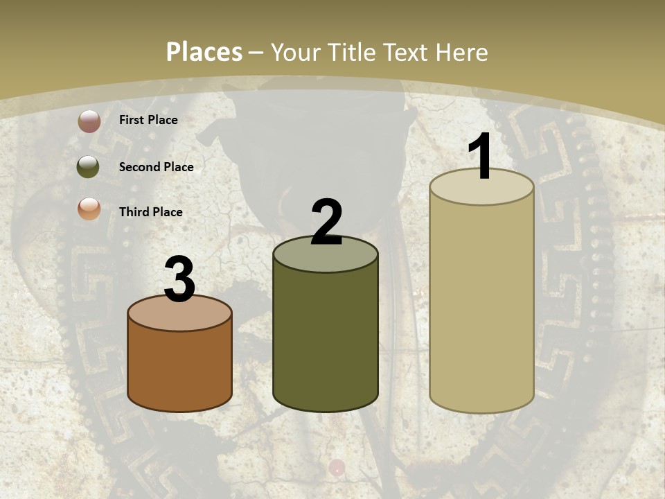 Artistic Beautiful Dry PowerPoint Template