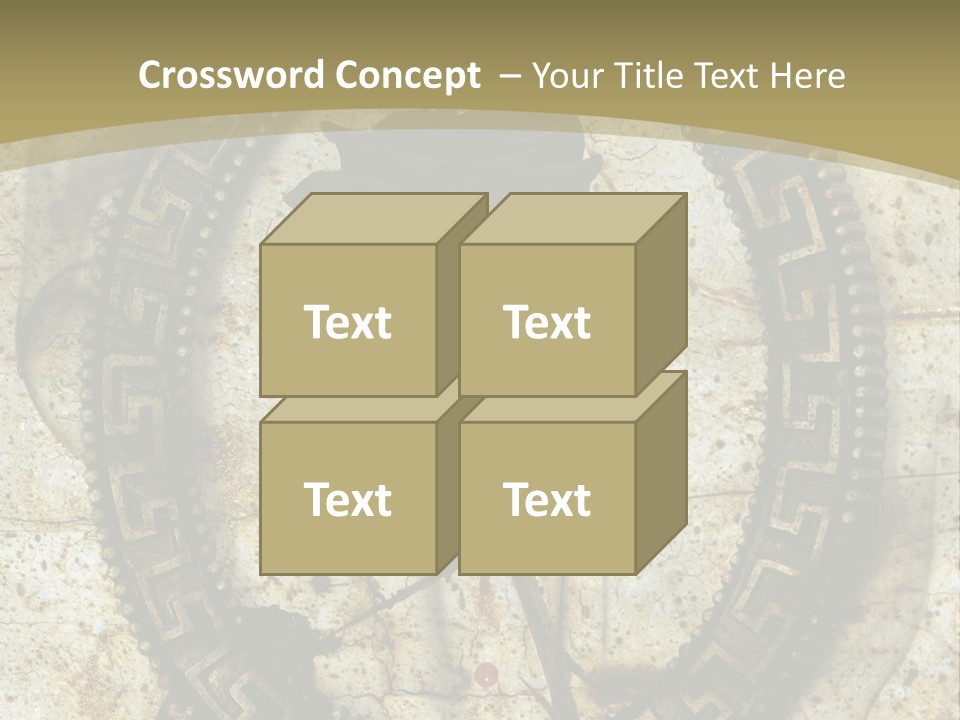 Artistic Beautiful Dry PowerPoint Template