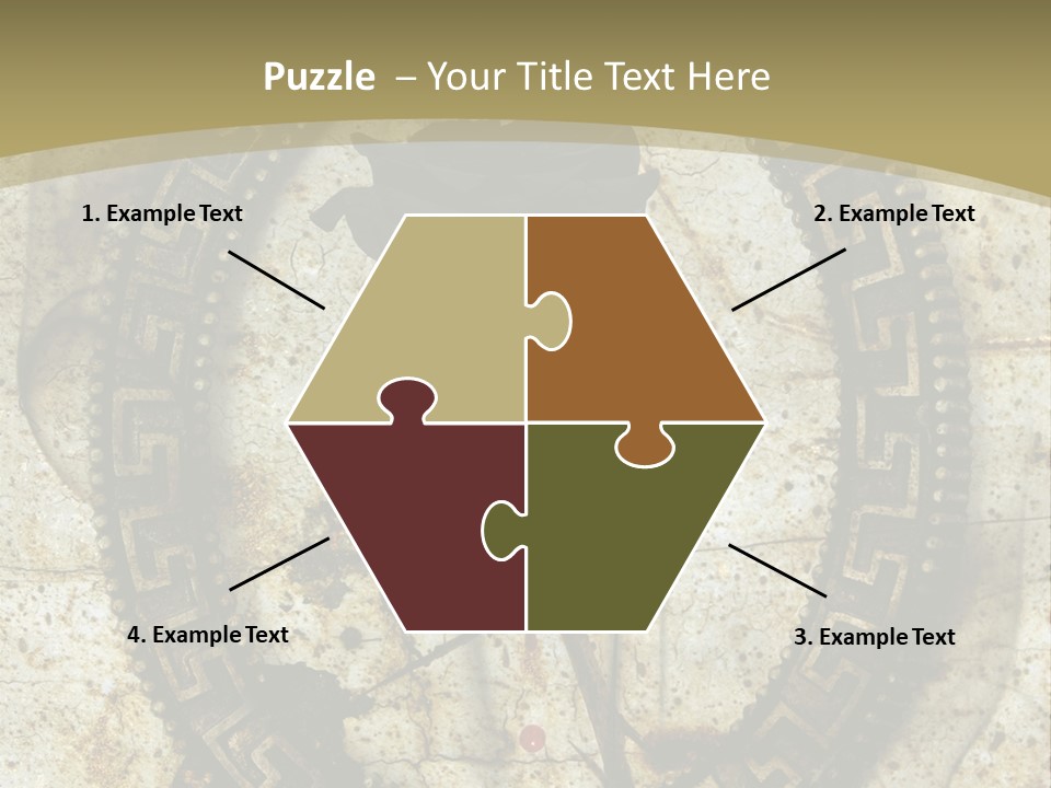 Artistic Beautiful Dry PowerPoint Template