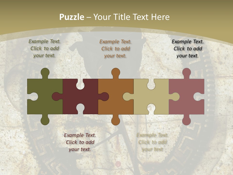 Artistic Beautiful Dry PowerPoint Template